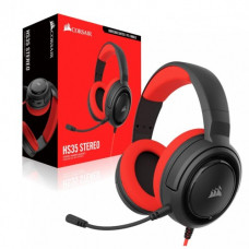 Corsair HS35 Stereo Gaming Headphone - Red